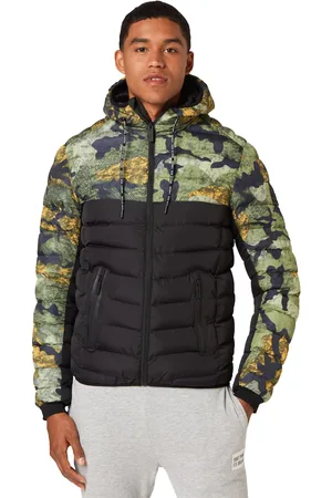 Brave Soul Mens Padded Winter Jacket - - Size X-Large