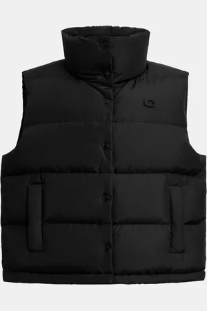 Coach Womens Puffer Vest - - Size Small