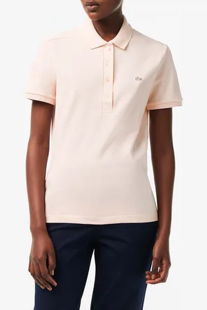 Lacoste Womens x Club Med Cotton Polo Shirt in - Size 6 UK