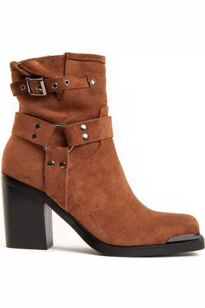 Montevita Womens Heel Ankle Boot Town In - Size EU 38