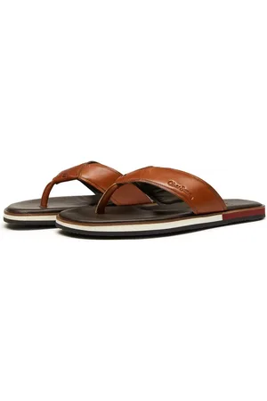 Oliver Sweeney Saltash Leather Mens Flip Flops - - Size UK 10