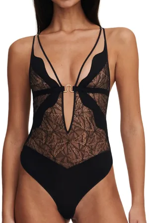 Chantelle Womens Spark Body - Nylon - Size Large