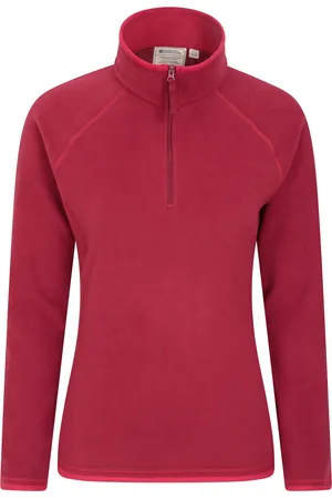 Mountain Warehouse Womens/Ladies Montana Half Zip Fleece Top (Dark ) - Size 12 UK