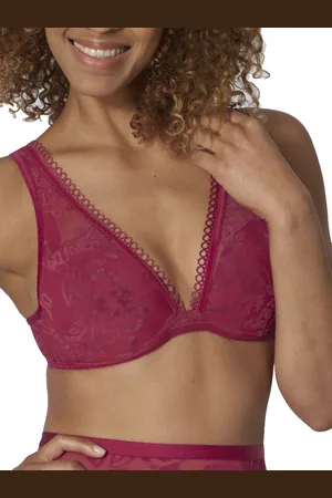 Triumph Womens Velvet Rose Spotlight Padded Bra - Polyamide - Size 32F