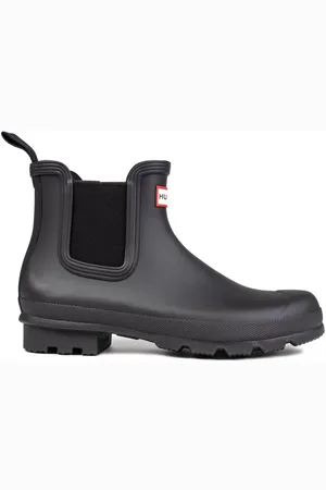 Hunter Mens Original Chelsea Boots - Rubber - Size UK 8