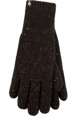 Heat Holders Mens Winter Warm Soft Fleece Lined Thermal Gloves - - Size Small/Medium