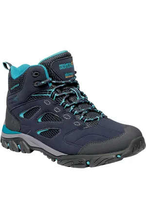 Regatta Womens Ladies Holcombe IEP Mid Waterproof Fabric Walking Boots - - Size UK 4