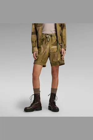 G-Star Womens G-Star RAW Cargo Shorts - Cotton - Size 24 (Waist)