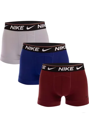 Nike Mens Dri-FIT Ultra Comfort 3 Pack Boxer Trunks in Multi colour - - Size X-Large