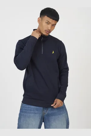 Brave Soul Mens 2 Pack Quarter Zip Jumpers - Size Large