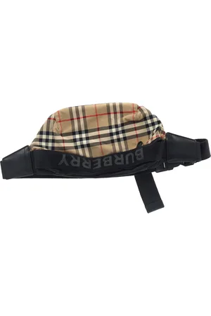 Burberry Pre-owned Womens Vintage Check Medium Bum Bag in Nylon - One Size