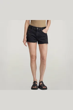 G-Star Womens G-Star RAW True Shorts Raw Edge - Cotton - Size 28 (Waist)