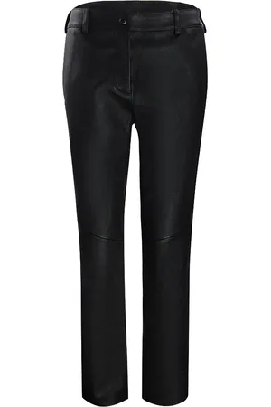 Belstaff Womens Marley Leather Trousers - Size Medium