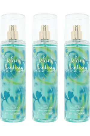 Britney Spears Womens Island Fantasy Fine Fragrance Mist 236ml For Her x 3 - One Size