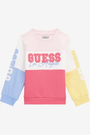 Guess Girls Colourblock Sweatshirt in - Size 3-6M