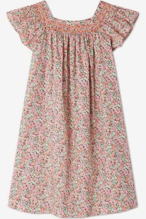 BONPOINT Girls Coryse Floral Dress in - Size 8Y