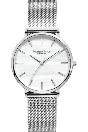 VICTORIA HYDE Womens Watch Seven Sisters, white Stainless Steel - One Size