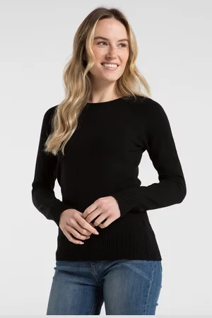 French Connection Womens Soft Raglan Jumper - Size Small