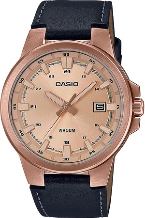 Casio Collection Mens Watch MTP-E173RL-5AVEF Leather (archived) - One Size