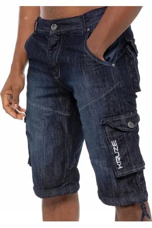 Enzo Mens Cargo Combat Shorts - Cotton - Size 34