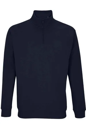 Sols Unisex Adult Conrad Quarter Zip Sweatshirt (French ) - Size X-Small