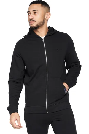 Crosshatch Mens Braxson Full Zip Hoodie - Size Medium