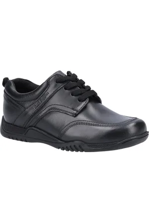 Hush Puppies Boys Harvey Senior School Shoe - Leather - Size UK 3 Infant
