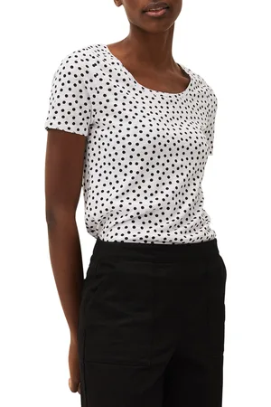 Phase Eight Womens Elspeth Spot T-Shirt - - Size 22 UK