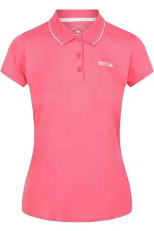 Regatta Womens/Ladies Maverick V Polo Shirt (Tropical ) Cotton - Size 10 UK