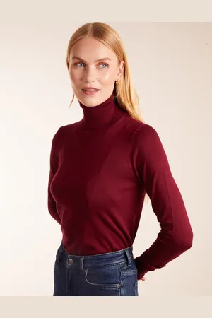 Blue Vanilla Womens Roll Neck Jumper - Viscose - Size 2XL