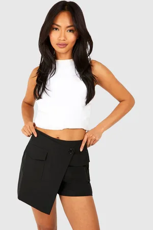Boohoo Womens Cargo Wrap Skort - Polyamide - Size 12 UK