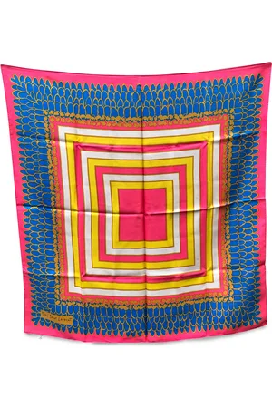 Saint Laurent Pre-owned Womens Vintage Silk Scarf - - One Size