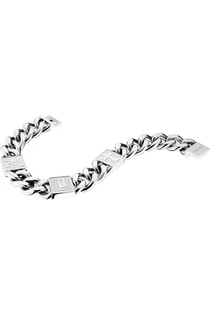 Police Mens : "THRUST" Bracelet - Leather - One Size