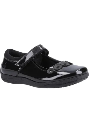 Hush Puppies CHRISTINA PATENT JUNIOR Girls Shoes - Size UK 2