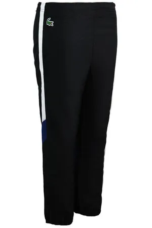 Lacoste Childrens Unisex Activewear Kids Black Track Pants - - Size 6Y