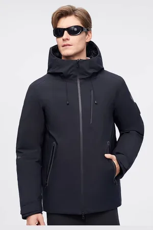 Bosideng Mens Men’s GORE-TEX Hooded Goose Down Jacket - - Size Large