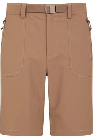 Mountain Warehouse Mens Grassland Belted Shorts (Dark ) - Size 44 Regular