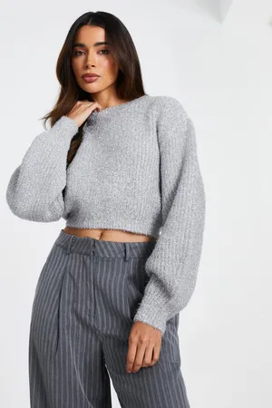 Quiz Womens Tinsel Knit Jumper - Size Medium