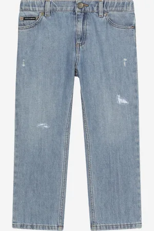 Dolce & Gabbana Boys Distressed Jeans in - Size 8Y