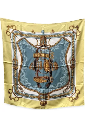 Hermès Pre-owned Womens Vintage Silk Scarf Brides de Cour - - One Size