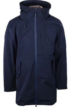 Aquascutum Mens 3 Way Active Club Check Parka - Size Medium