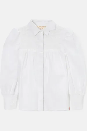 Angel & Rocket Girls Garbriella Star Collar Shirt - Size 8Y