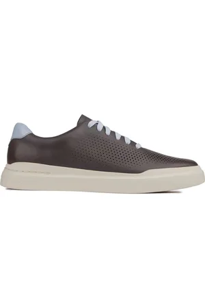 Cole Haan Mens Grandplus Rally Trainers - Leather - Size UK 8