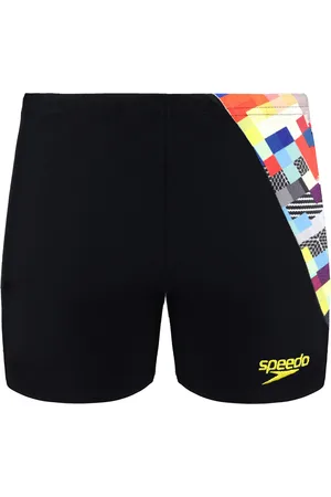 Speedo Childrens Unisex All Over Print Glichcode Digital Black Junior Swim Shorts 8 11732D832 - - Size 15-16Y