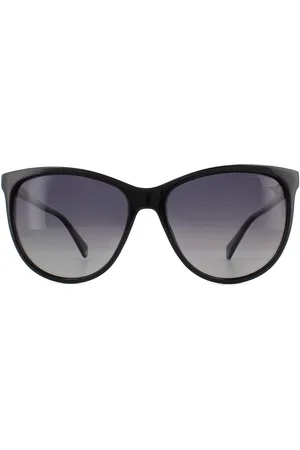 Polaroid Square Womens Grey Polarized Sunglasses - One Size