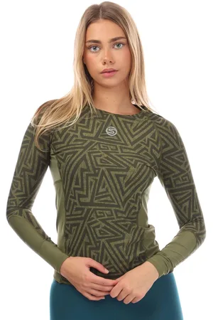 Skins Womens Series-3 Long Sleeve Top in Nylon - Size Small
