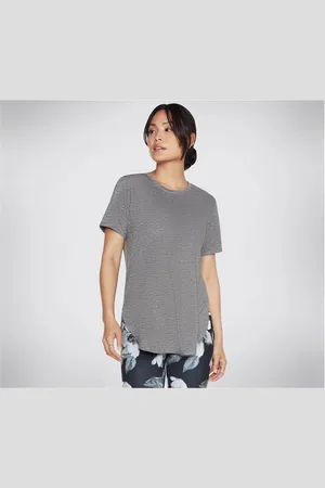 Skechers Womens Godri T-Shirt in Cotton - Size 12 UK