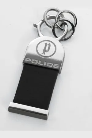 Police Mens : Relation Cufflink - Leather - One Size