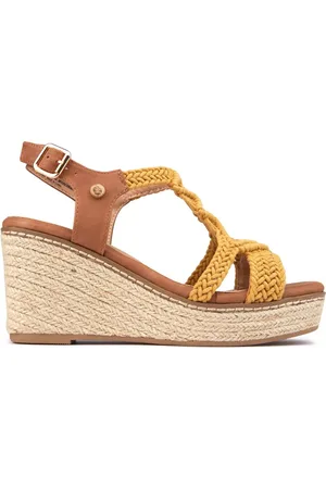 Xti Womens Block Wedge Shoes - Tele - Size UK 3