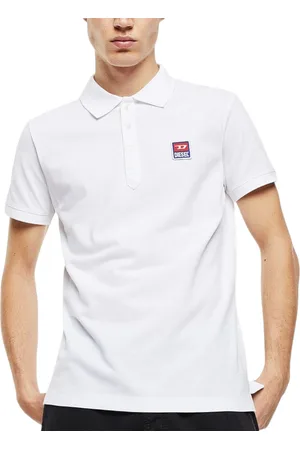 Diesel T-Kal-Patch 00SAVB Mens Polo Shirts Golf Tee - Cotton - Size Medium
